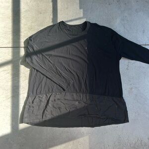 Lululemon Athletica Black Long Sleeve Top